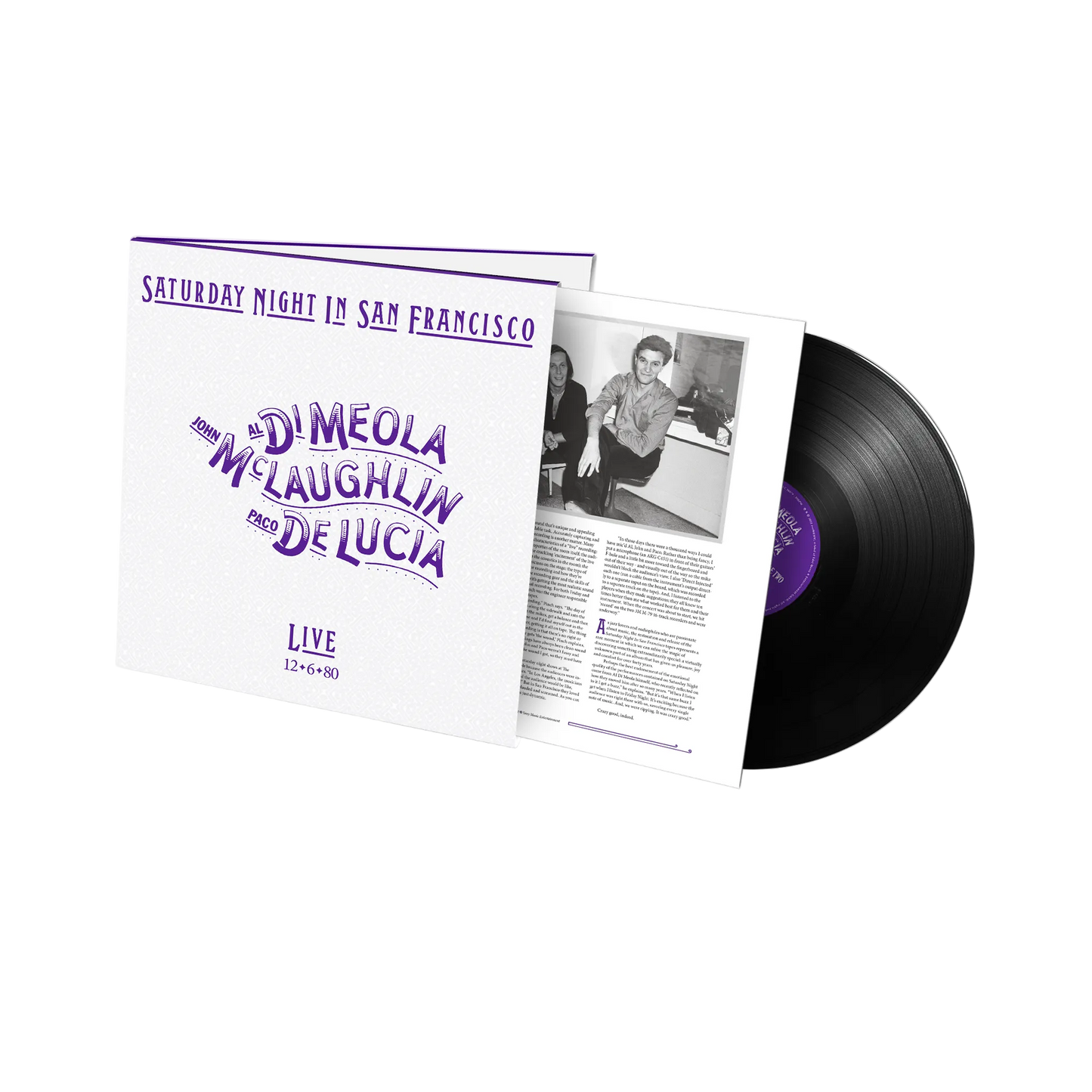 Di Meola, Al/John Mclaughlin/ Paco De Lucia - Saturday Night In San Francisco