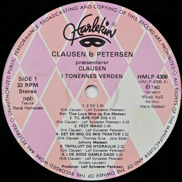 Clausen & Petersen – Præsenterer Clausen I Tonernes Verden