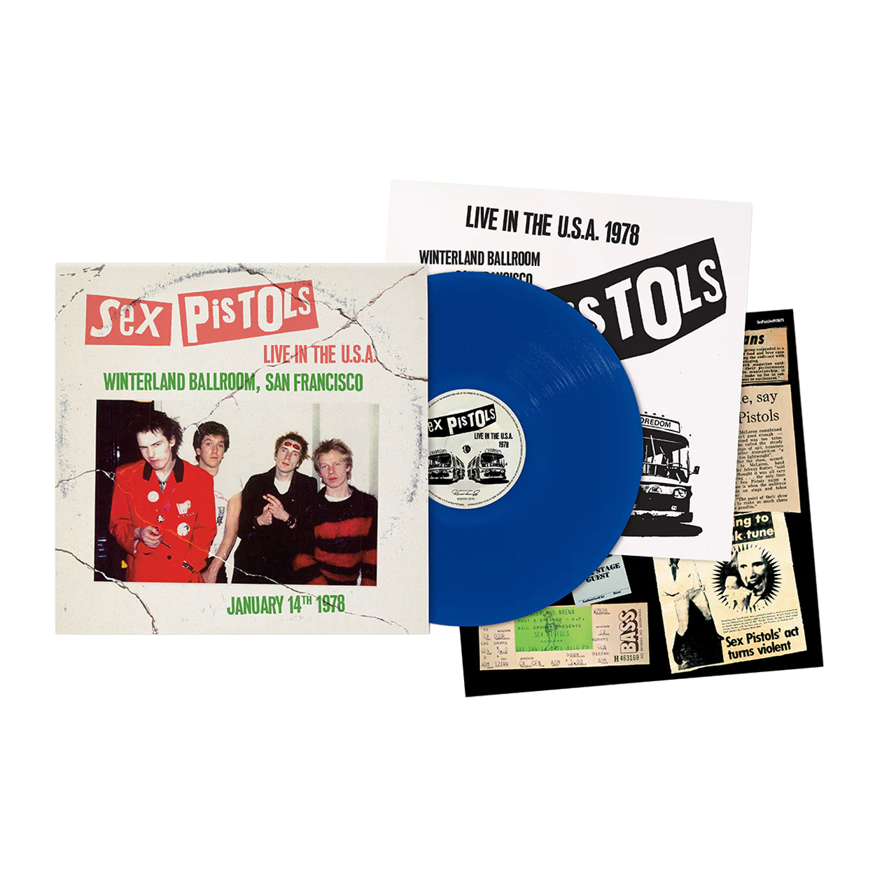 Sex Pistols - Live in The U.S.A 1978 – San Francisco