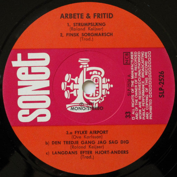 Arbete & Fritid - Arbete & Fritids Andra LP
