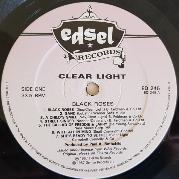 Clear Light - Black Roses