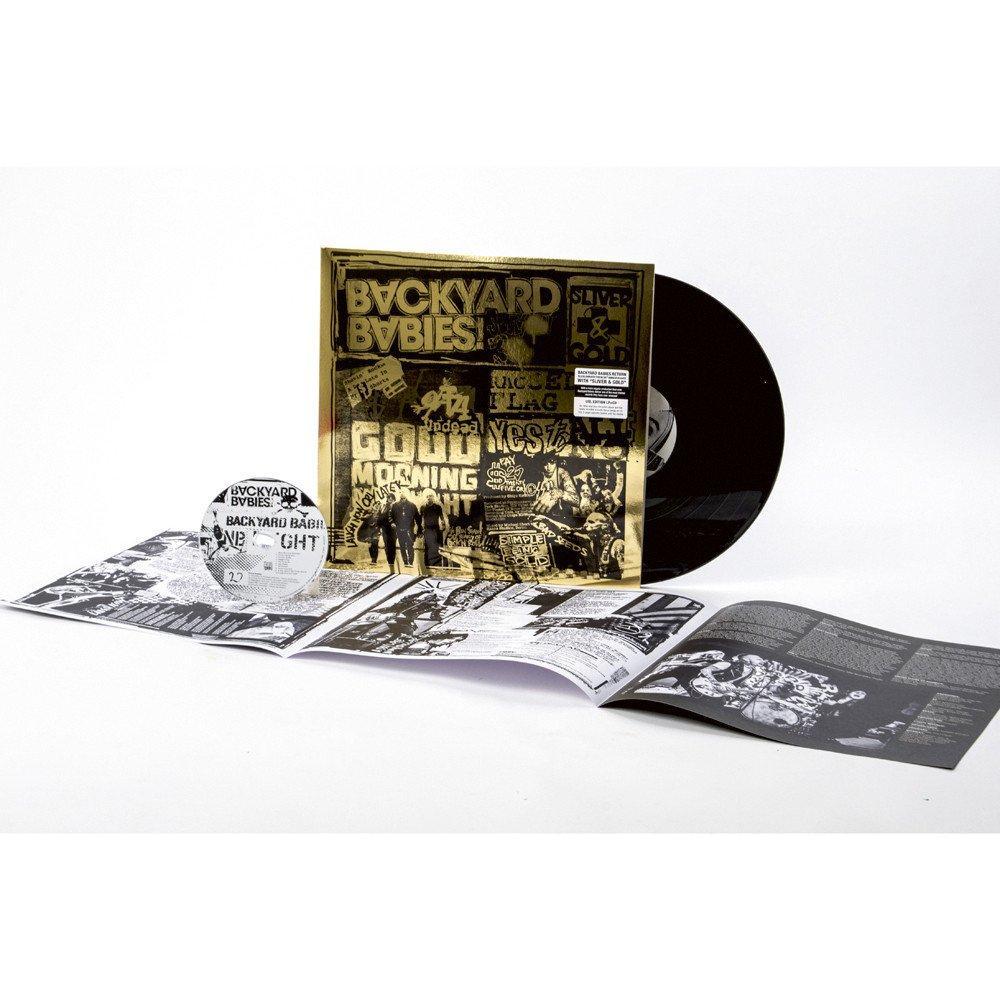 Backyard Babies - Sliver and gold