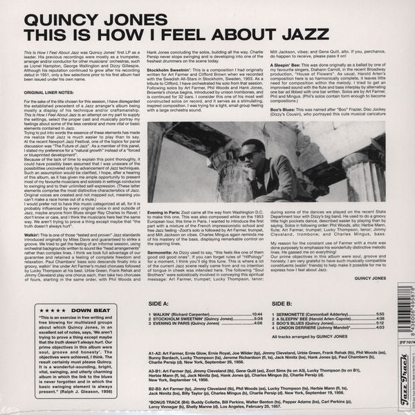 Jones, Quincy - This Is How i Feel About Jazz