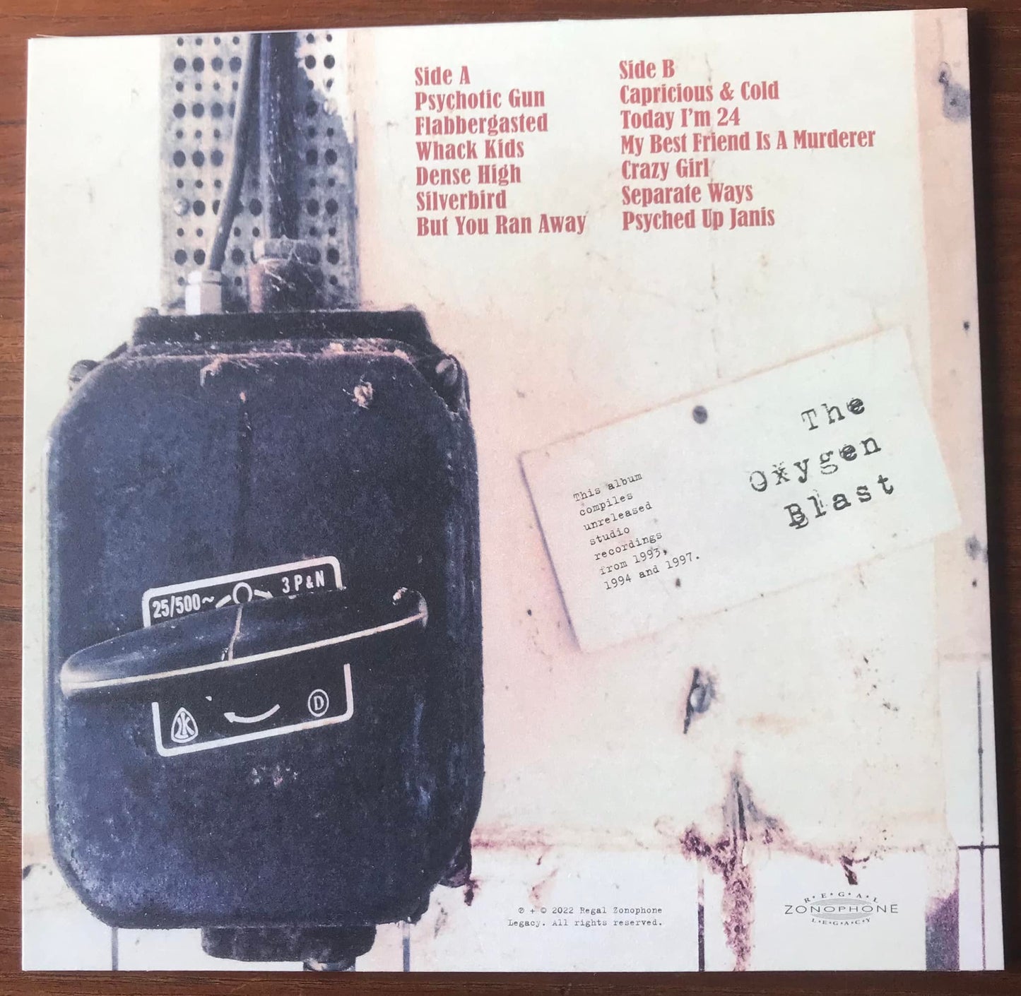 Psyched Up Janis - Oxygen Blast