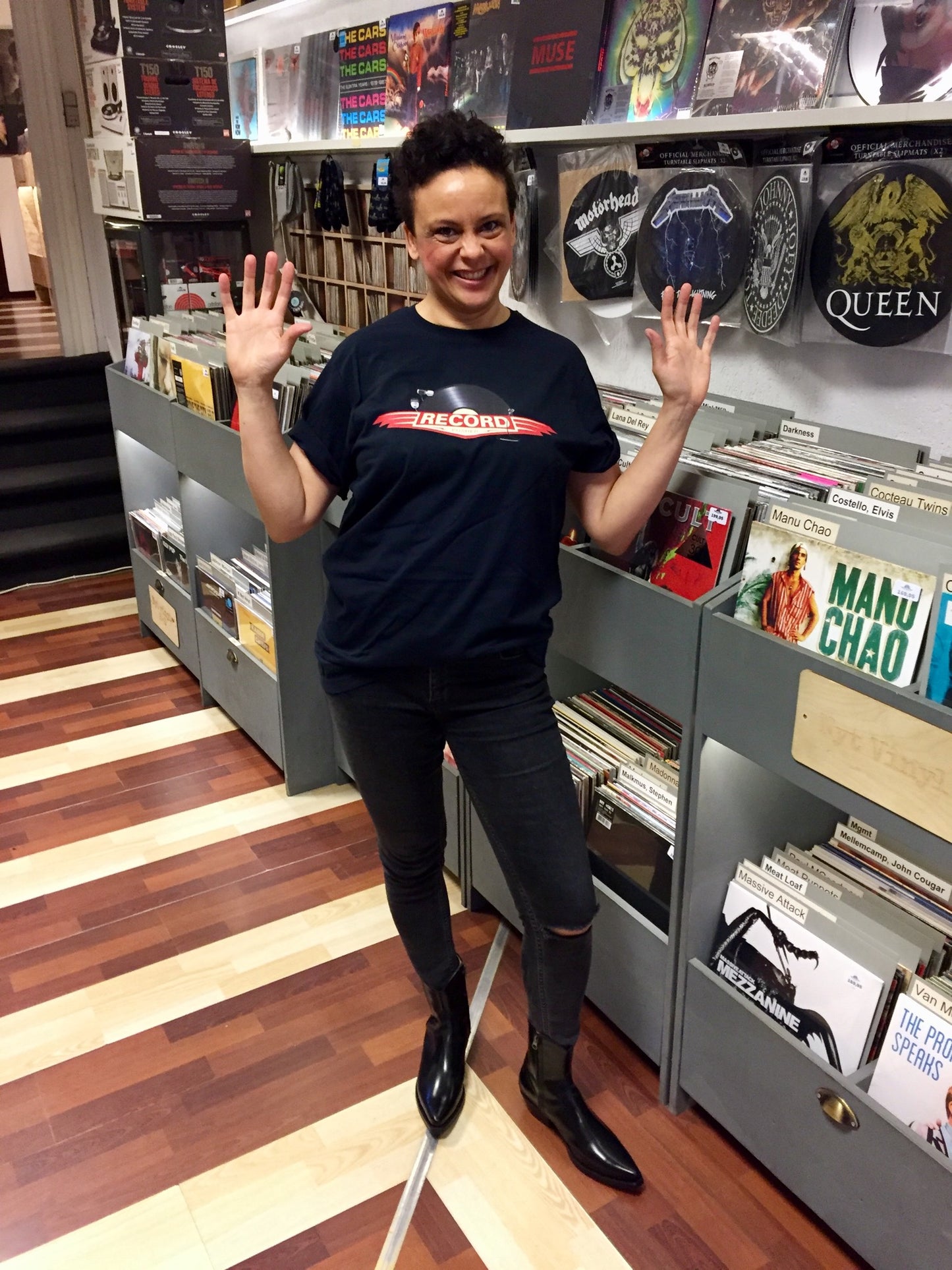 RecordPusher - Logo t-shirt