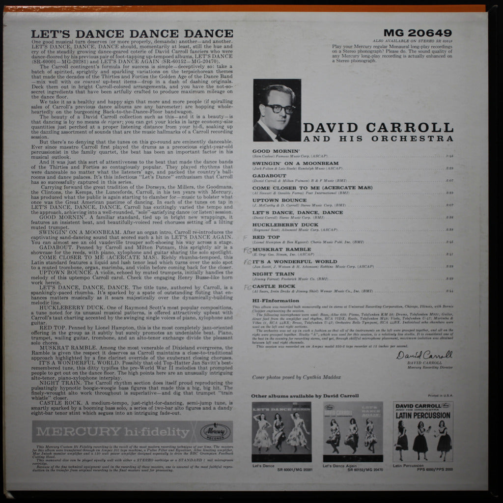 Carroll, David - Let's Dance Dance Dance.