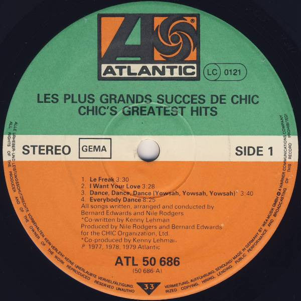 Chic - Chic's Greatest Hits