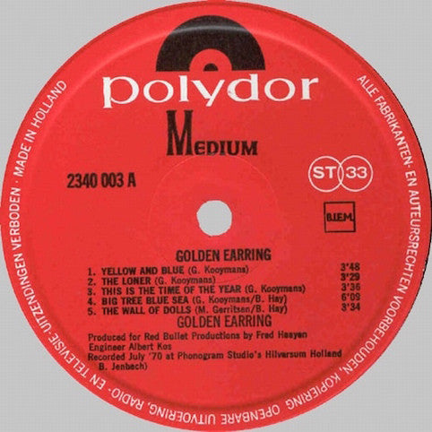 Golden Earring – Golden Earring