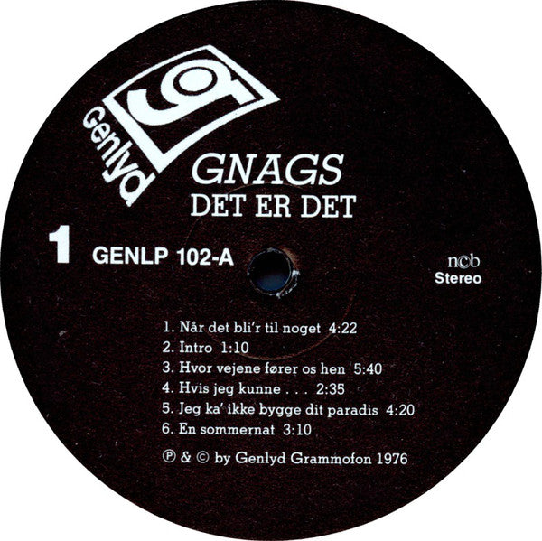 Gnags - Det Er Det