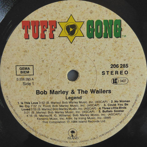 Marley, Bob - Legend The Best Of Bob Marley And The Wailers