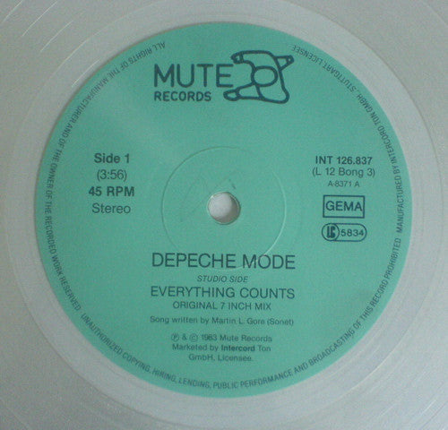 Depeche Mode - Everything Counts - RecordPusher