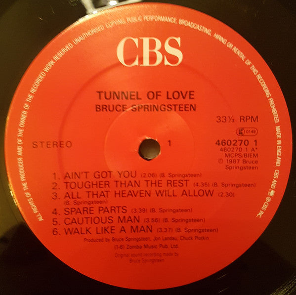 Springsteen, Bruce - Tunnel Of Love
