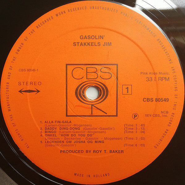 Gasolin' - Stakkels Jim