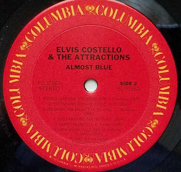 Costello, Elvis & The Attractions – Almost Blue - RecordPusher