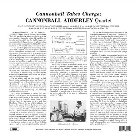 Cannonball Adderley Quartet – Cannonball Takes Charge