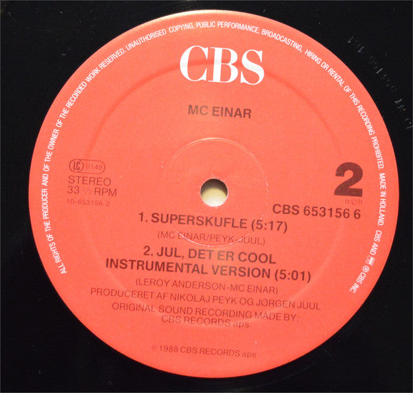 MC Einar – Jul - Det' Cool