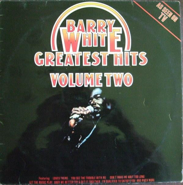 White, Barry – Greatest Hits Volume Two