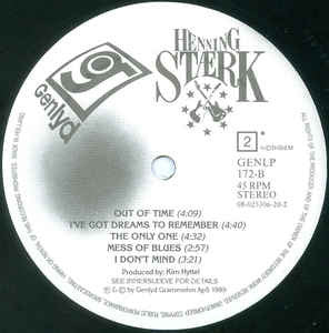 Stærk, Henning - Dreams To Remember