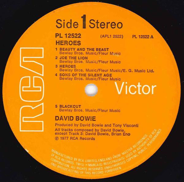 Bowie, David - Heroes