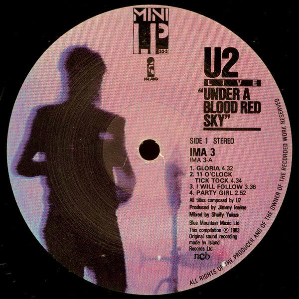 U2 - Under A Blood Red Sky
