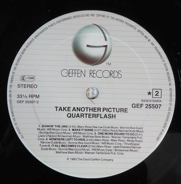 Quarterflash - Take Another Picture
