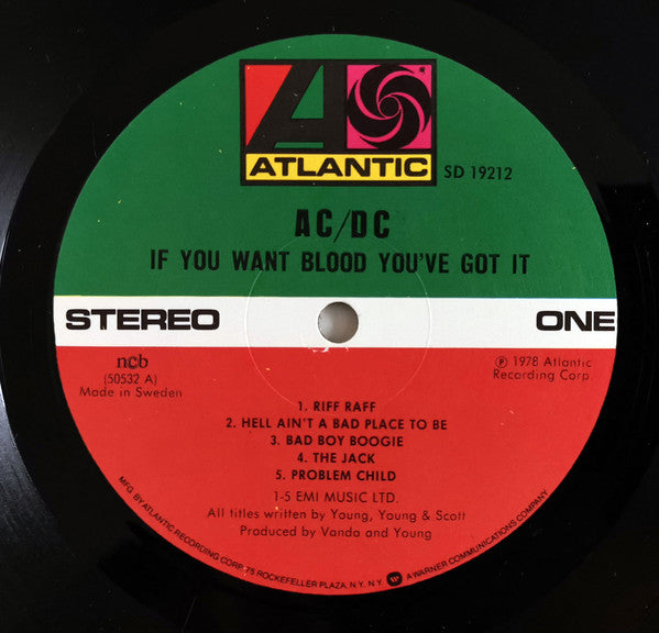 AC/DC – If You Want Blood You've Got It