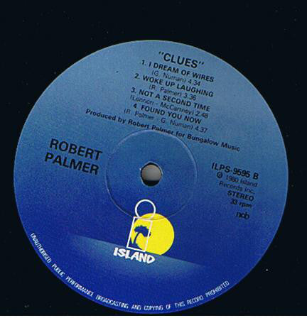 Palmer, Robert - Clues