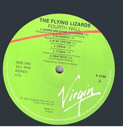Flying Lizards – Fourth Wall