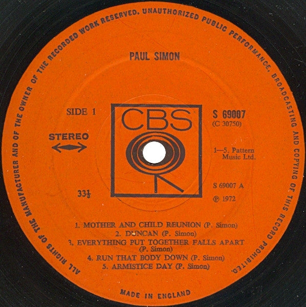 Simon, Paul - Paul Simon