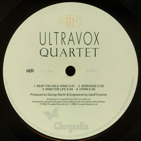 Ultravox - Quartet