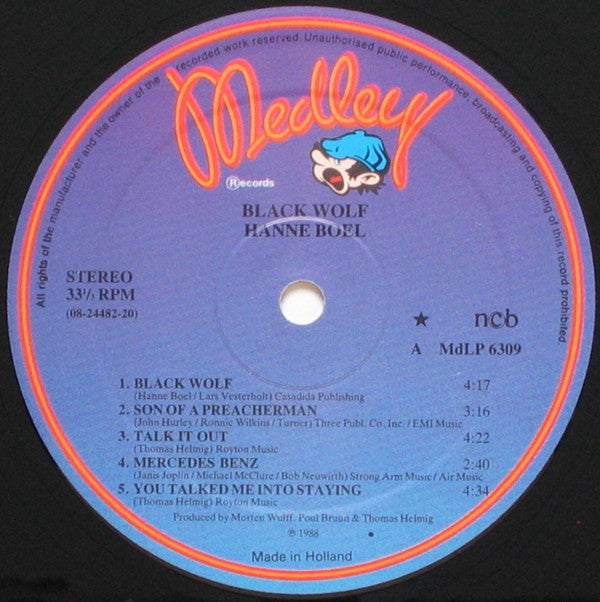 Boel, Hanne – Black Wolf