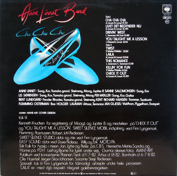 Anne Linnet Band – Cha Cha Cha