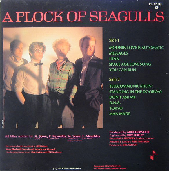 A Flock Of Seagulls - A Flock Of Seagulls