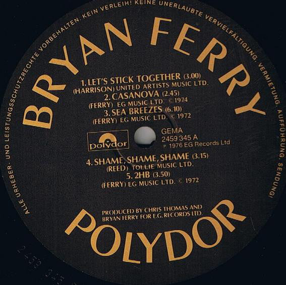 Ferry, Bryan - Let's Stick Together