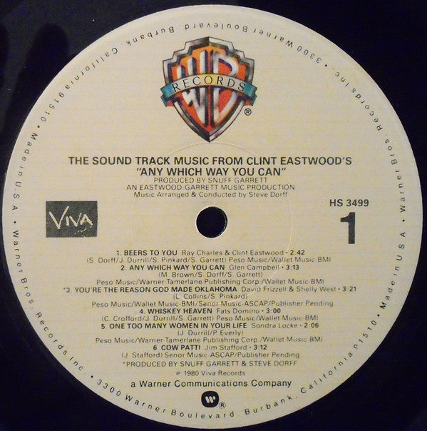 Any Which Way You Can - OST