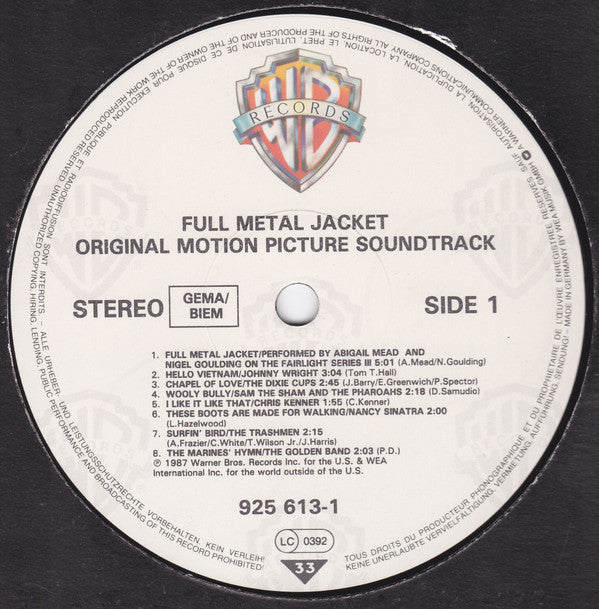 Full Metal Jacket - OST