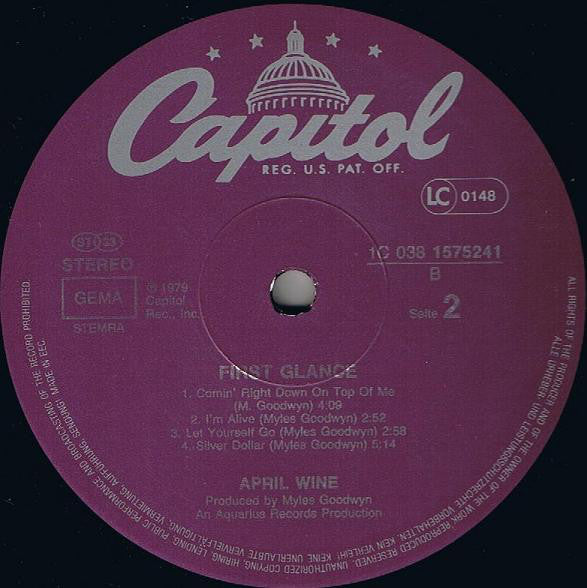 April Wine - First Glance