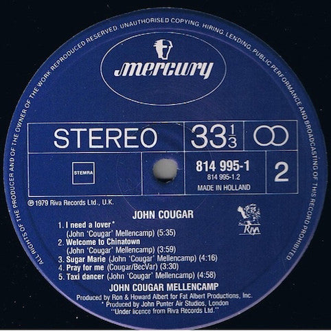 Cougar, John – John Cougar