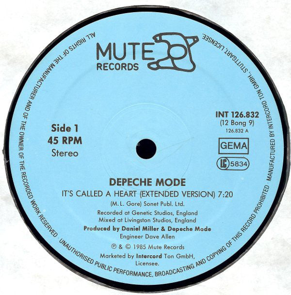 Depeche Mode – It's Called A Heart