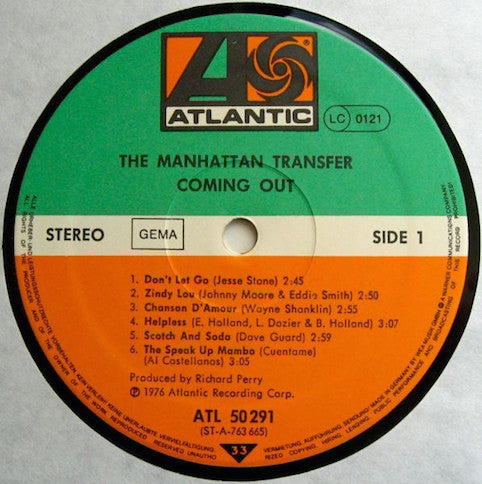 Manhattan Transfer – Coming Out