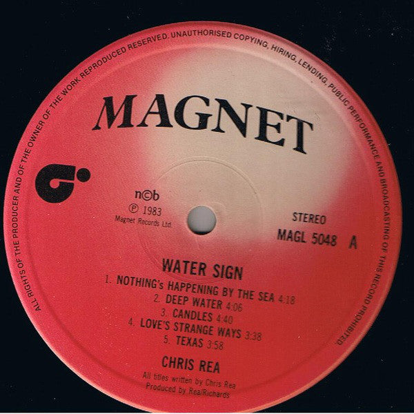 Rea, Chris - Water Sign