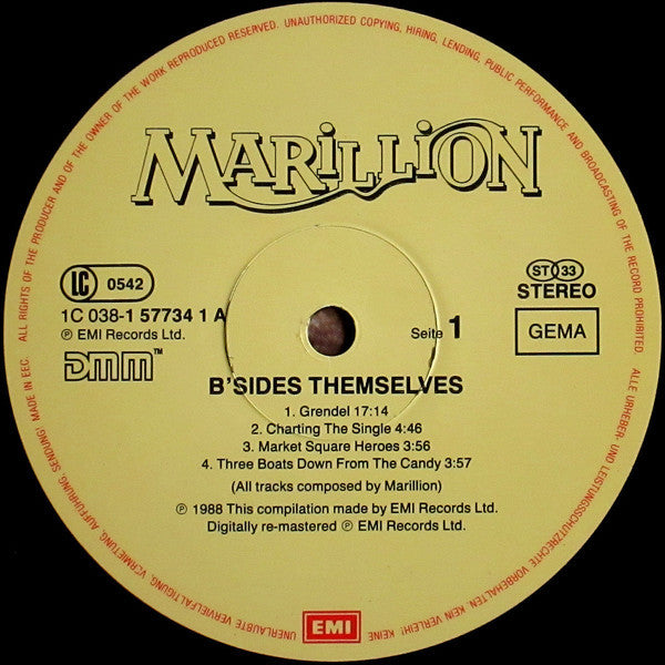 Marillion - B'sides Themselves