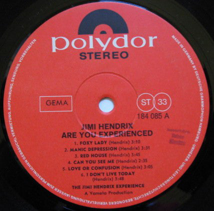 Hendrix, Jimi Experience - Are You Experienced
