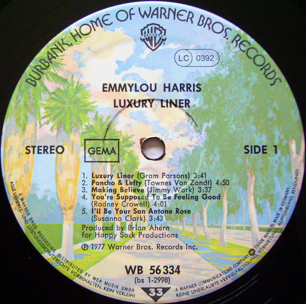 Harris, Emmylou - Luxury Liner
