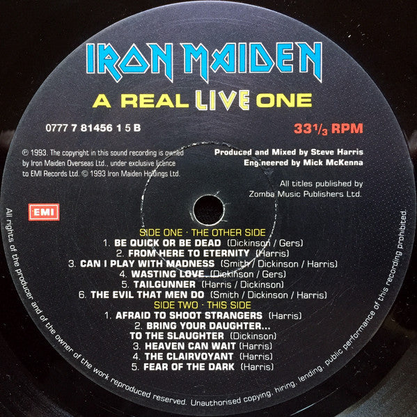 Iron Maiden – A Real Live One