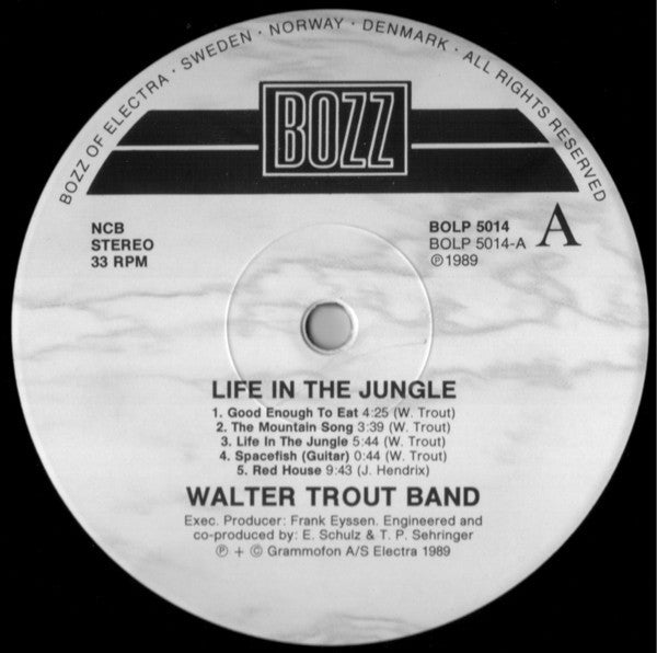 Walter Trout Band - Live In The Jungle