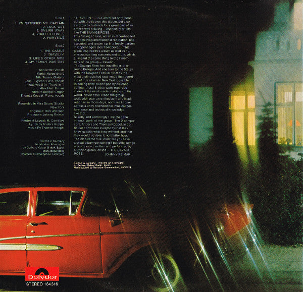 Savage Rose - Travelin'