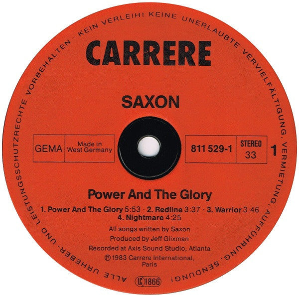 Saxon - Power & Glory
