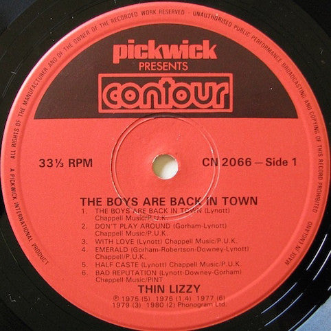Thin Lizzy – The Boys Are Back In Town