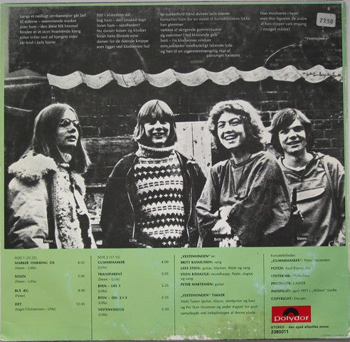 Vestenvinden – Gummimasker